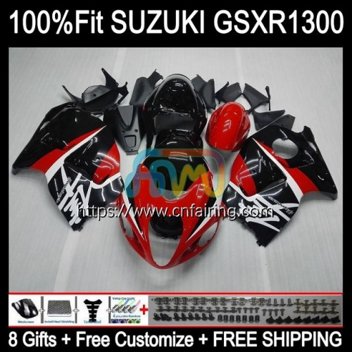 Injection For SUZUKI GSX-R1300 GSXR1300 Hayabusa 2002 2003 2004 2005 2006 2007 Red black GSXR 1300 GSX R1300 96 97 98 99 00 01 OEM Fairing 63HM.160