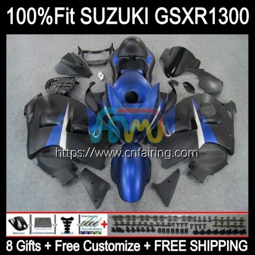 OEM Injection For SUZUKI GSXR1300 Hayabusa GSXR 1300 GSXR-1300 Matte Blue 1996 1997 1998 1999 2000 2001 GSX R1300 02 03 04 05 06 07 Fairing 64HM.55