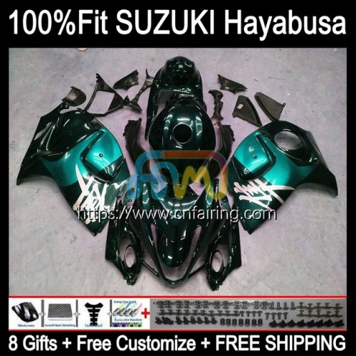 Injection OEM For SUZUKI GSXR1300 Hayabusa GSX-R1300 14 15 16 17 18 19 GSXR-1300 GSXR 1300 2008 2009 Cyan green 2010 2011 2012 2013 Fairing 67HM.124