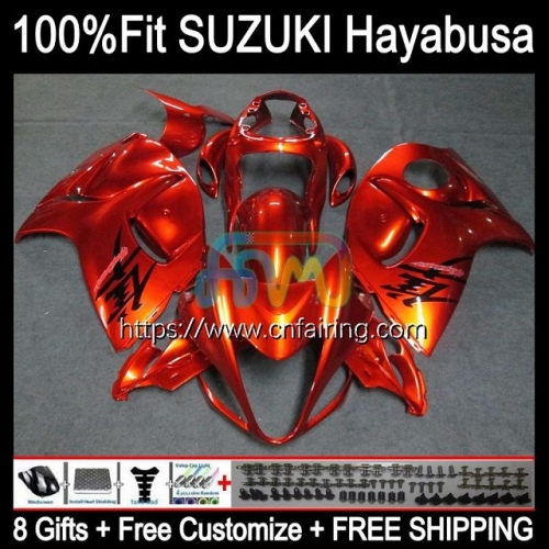 Injection For SUZUKI GSXR-1300 GSX-R1300 GSXR1300 Hayabusa ALL Orange 2008 2009 2010 2011 2012 2013 GSXR 1300 14 15 16 17 18 20 OEM Fairing 67HM.71