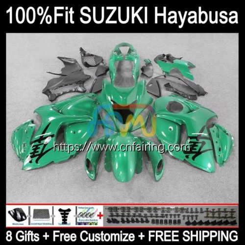 OEM Injection For SUZUKI GSXR1300 Hayabusa GSXR 1300 GSXR-1300 08 09 10 11 12 13 Green black GSX-R1300 2014 2015 2016 2017 2018 2019 Fairing 66HM.47