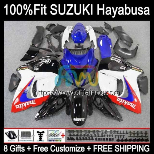 Injection For SUZUKI GSXR-1300 GSX-R1300 GSXR1300 Hayabusa 2008 2009 2010 2011 2012 2013 Blue blk hot GSXR 1300 14 15 16 17 18 20 OEM Fairing 67HM.30