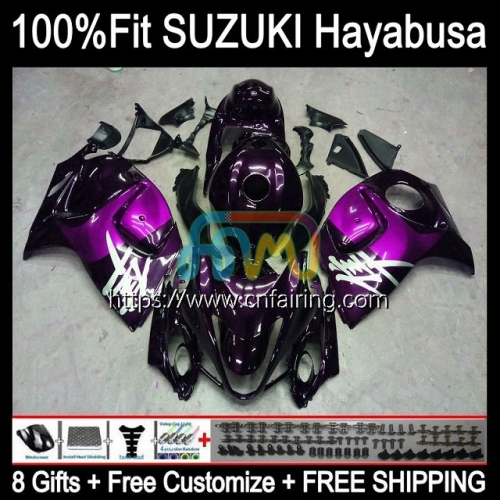 Injection OEM For SUZUKI GSXR1300 Hayabusa GSX-R1300 14 15 16 17 18 19 GSXR-1300 GSXR 1300 2008 2009 2010 2011 2012 2013 New Purple Fairing 67HM.126