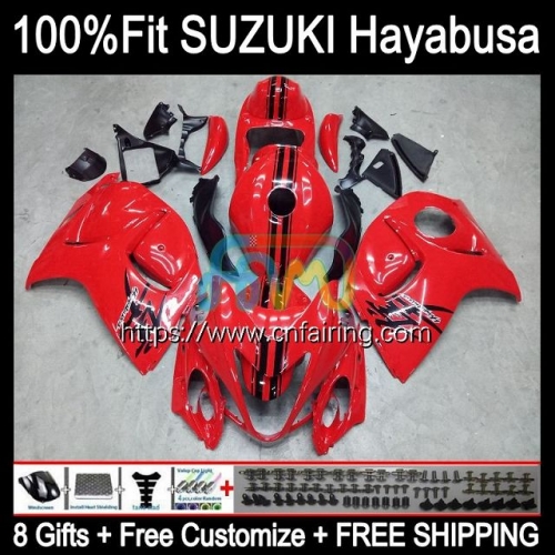 Injection OEM For SUZUKI Glossy Red GSXR1300 Hayabusa GSX-R1300 14 15 16 17 18 19 GSXR-1300 GSXR 1300 2008 2009 2010 2011 2012 2013 Fairing 67HM.90