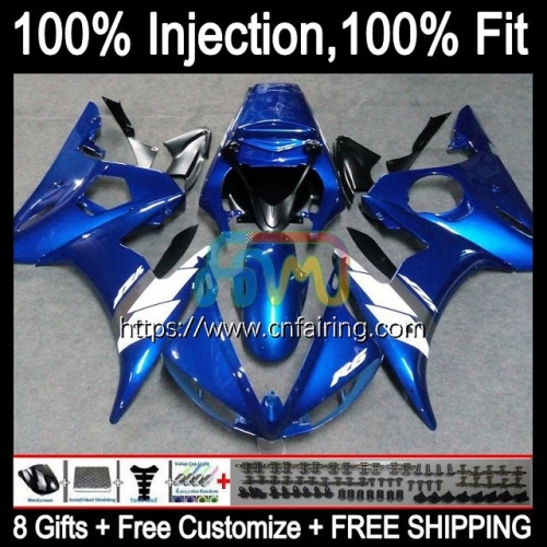 Injection Mold Body For YAMAHA YZF R6S 600CC YZF 600 CC Bodywork YZFR6S 06 07 08 09 YZF-R6S 2006 2007 2008 2009 OEM Factory Blue Fairings Kit 69HM.40