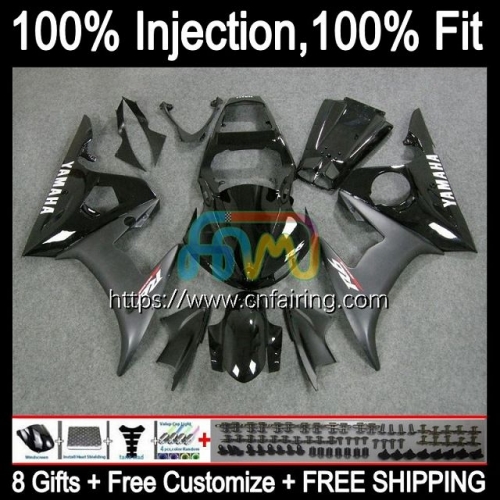 OEM Injection Mold For YAMAHA YZF-R6 YZF600 YZF 600 R 6 CC 2003 2004 2005 Body Black grey YZF-600 YZF R6 600CC YZFR6 03 04 05 Full Fairing 68HM.74