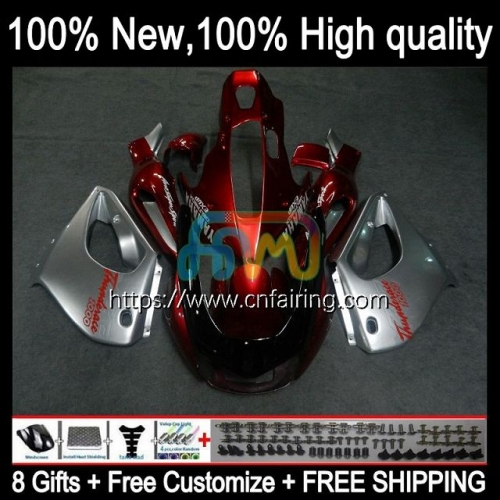 Body For YAMAHA Red silver YZF1000R Thunderace YZF-1000R YZF 1000R 1000 R 96 97 98 99 00 01 YZF1000 R 2002 2003 2004 2005 2006 2007 Fairing 72HM.47