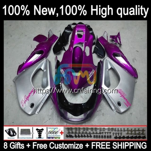 Fairing For YAMAHA YZF-1000R Thunderace YZF1000 R Purple Silver 02 03 04 05 06 07 YZF 1000R 1000 R YZF1000R 1996 1997 1998 1999 2000 2001 Body 73HM.57