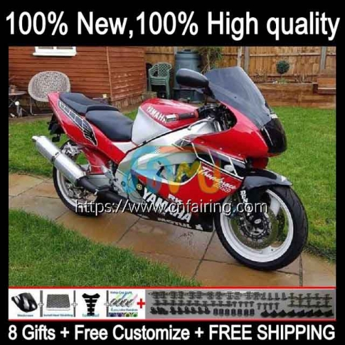 Body For YAMAHA YZF1000R Thunderace YZF-1000R YZF 1000R 1000 R 96 97 98 99 00 01 YZF1000 Red white R 2002 2003 2004 2005 2006 2007 Fairing 72HM.17