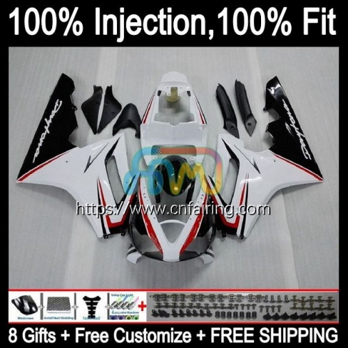 Injection mold Body For Triumph Daytona 675 675R 02 03 04 05 06 07 08 Daytona675 2002 2003 2004 2005 2006 2007 2008 OEM Fairings White black 70HM.12
