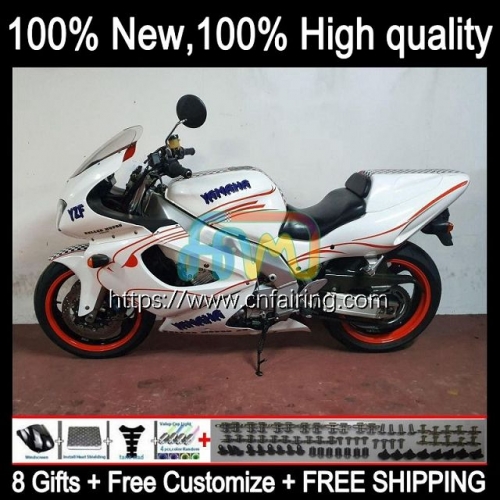 Fairing For YAMAHA YZF-1000R Thunderace YZF1000 R 02 03 04 05 06 07 YZF 1000R 1000 R YZF1000R Gloss White 1996 1997 1998 1999 2000 2001 Body 73HM.60