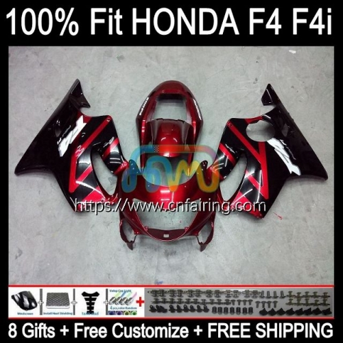 Injection OEM For HONDA CBR 600 FS 600 F4i F Metallic Red 4i CC 600CC 2004 2005 2006 2007 CBR600 F4i CBR 600F4i CBR600F4i 04 05 06 07 Fairing 75HM.117