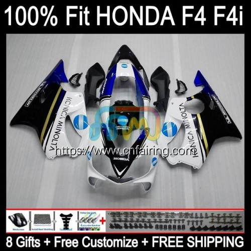 Injection OEM For HONDA CBR 600 FS 600 F4i F 4i CC 600CC 2004 2005 2006 2007 CBR600 F4i Blue KONICA CBR 600F4i CBR600F4i 04 05 06 07 Fairing 75HM.100