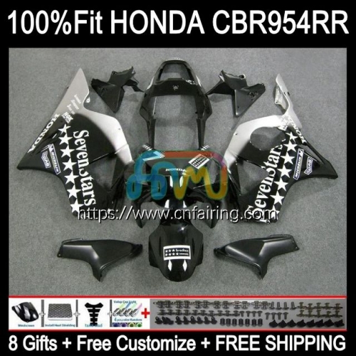 Injection Body For HONDA CBR900RR CBR954RR CBR 900 954 RR CC CBR900 RR CBR954 RR CBR Sevenstars 900RR 02 03 CBR 954RR 2002 2003 OEM Fairing 77HM.11