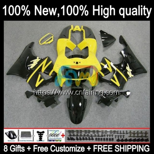 Body For HONDA CBR900RR CBR919RR CBR 919RR CBR900 Yellow black RR CBR 900 919 RR CC Bodywork CBR 900RR 98 99 CBR919 RR 1998 1999 OEM Fairings 79HM.18