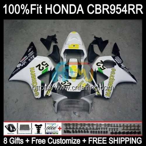 OEM Injection For HONDA CBR 900 954 RR CC CBR900RR CBR954RR 2002 2003 Body CBR900 RR CBR954 RR CBR 900RR CBR 954RR 02 03 HANNSpree Fairing 77HM.83