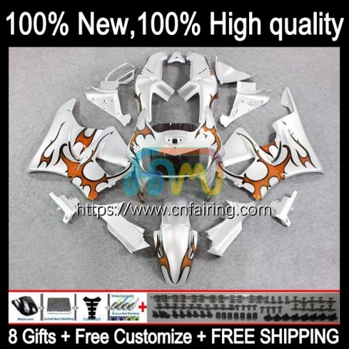 Body For HONDA CBR900RR CBR919RR CBR 919RR CBR900 RR CBR 900 919 RR CC Bodywork CBR 900RR Orange Flames 98 99 CBR919 RR 1998 1999 OEM Fairings 79HM.12