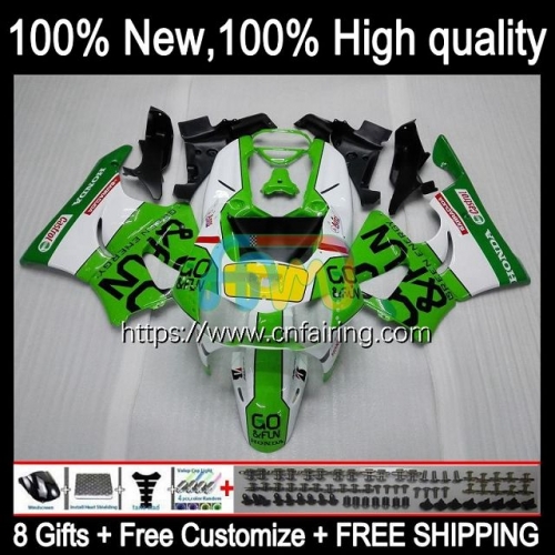 Bodywork OEM For HONDA CBR900RR CBR919RR CBR 919RR White green CBR900 RR 1998 1999 Bodys CBR 900 919 RR CC CBR 900RR CBR919 RR 98 99 Fairing 79HM.52