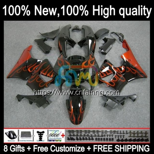 Body For HONDA CBR900RR CBR919RR CBR 919RR CBR900 RR CBR 900 919 RR CC Bodywork CBR 900RR 98 99 CBR919 RR 1998 1999 OEM Orange Flames Fairings 79HM.20