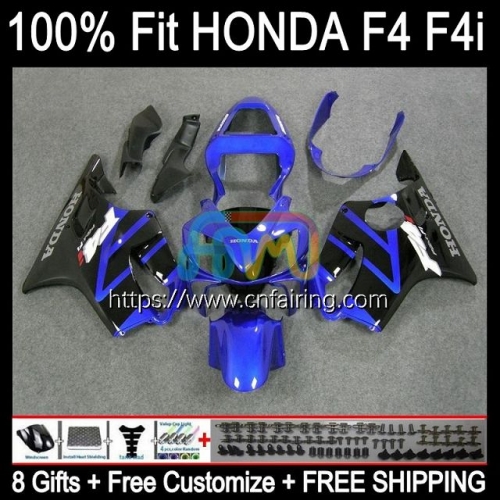 Injection OEM For HONDA CBR 600F4i CBR 600 FS 600CC CBR600 F4i Body Factory Blue CBR600F4i 01 02 03 CBR 600 F4i F 4i CC 2001 2002 2003 Fairing 76HM.27