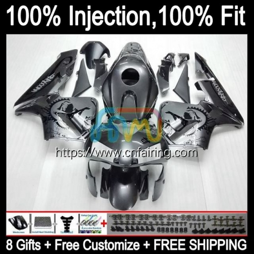 Injection Mold OEM For HONDA CBR600RR CBR 600RR 600F5 600CC CC 2003 2004 Bodys CBR600F5 CBR600 RR F5 CBR 600 CC RR 03 04 Metallic hot Fairing 80HM.117