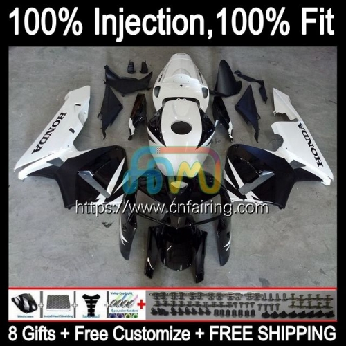 Body Injection Mold For HONDA CBR600F5 CBR 600RR 600F5 600CC CC 2005 2006 CBR600RR CBR600 RR White black F5 CBR 600 RR CC 05 06 OEM Fairing 81HM.150