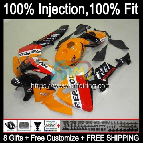 Injection Mold OEM For HONDA Hot Repsol CBR600RR CBR 600RR 600F5 600CC CC 2003 2004 Bodys CBR600F5 CBR600 RR F5 CBR 600 CC RR 03 04 Fairing 80HM.112