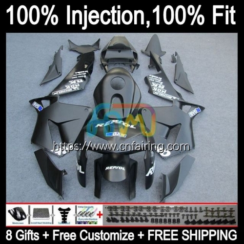 Injection Mold Body For HONDA CBR600RR CBR600F5 CBR 600RR 600F5 600CC CC CBR600 RR F5 05 06 CBR 600 Matte Repsol RR CC 2005 2006 OEM Fairings 81HM.99