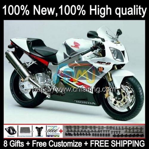 Body For HONDA VTR1000 RC51 SP1 SP2 2000 2001 2002 2003 2004 2005 2006 VTR-1000 RTV1000 VTR 1000 00 01 02 03 04 05 06 Fairing White green Kit 82HM.59