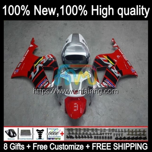 Body For HONDA VTR1000 RC51 SP1 SP2 2000 2001 2002 2003 2004 2005 2006 VTR-1000 RTV1000 VTR 1000 00 01 02 03 04 05 06 Red white Fairing Kit 82HM.79