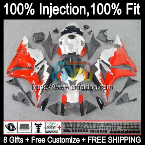 Injection Bodys For HONDA CBR600RR CBR White red 600RR 600CC 600F5 CBR 600 RR CC F5 09 10 11 12 CBR600 RR 2009 2010 2011 2012 OEM Fairings 84HM.34