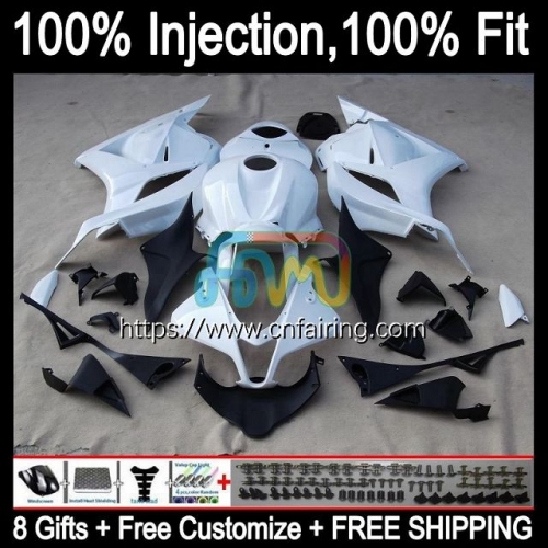 OEM Injection For HONDA CBR600RR CBR 600RR 600CC 600F5 White b2009 2010 2011 2012 Body CBR 600 RR R CC F5 CBR600 RR 09 10 11 12 Fairing 84HM.70