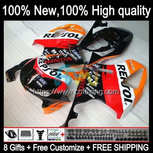 Body Kit For HONDA VTR1000 RC51 Repsol Orange SP1 SP2 VTR-1000 00 01 02 03 04 05 06 RTV1000 VTR 1000 2000 2001 2002 2003 2004 2005 2006 Fairing 82HM.3