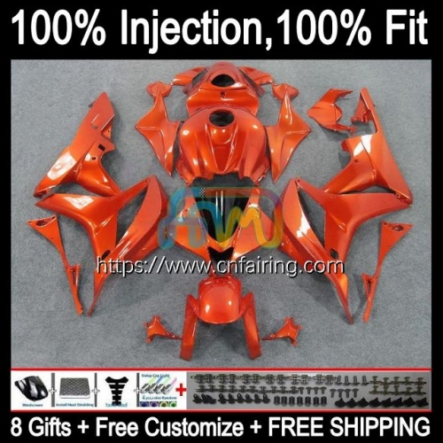 OEM Injection Mold For HONDA CBR 600 ALL Orange RR CC CBR600RR CBR 600RR 600F5 600CC Body CBR600 RR F5 07 08 CBR600F5 2007 2008 Fairing Kit 83HM.5