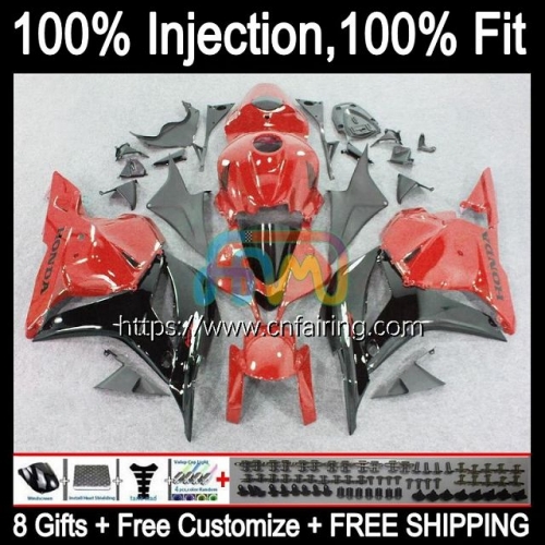 Injection Bodys For HONDA CBR600RR CBR 600RR 600CC 600F5 CBR 600 RR CC F5 09 10 11 12 Red black CBR600 RR 2009 2010 2011 2012 OEM Fairings 84HM.26