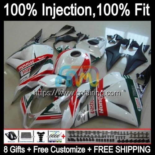 OEM Injection For HONDA CBR600RR CBR 600RR 600CC 600F5 2009 2010 2011 2012 Body CBR 600 RR R CC F5 CBR600 RR 09 10 11 12 Fairing 84HM.62 Castrol Red