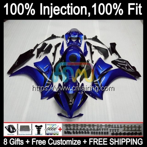 Injection Bodys For HONDA CBR Factory Blue 1000RR 1000CC 1000 RR CC CBR1000RR 12 13 14 15 16 CBR1000 RR 2012 2013 2014 2015 2016 OEM Fairings 85HM.17