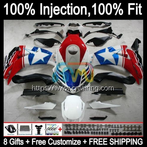 Body Injection For HONDA CBR 1000RR 1000CC 1000 RR CC R 2012 2013 2014 2015 2016 Red blue new CBR1000RR CBR1000 RR 12 13 14 15 16 OEM Fairing 85HM.53