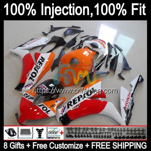 Body Injection For HONDA CBR 1000RR 1000CC 1000 RR CC R Repsol White 2012 2013 2014 2015 2016 CBR1000RR CBR1000 RR 12 13 14 15 16 OEM Fairing 85HM.74