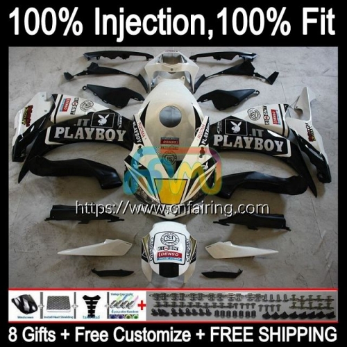 Body Injection For HONDA CBR PLAYBOY Black 1000RR 1000CC 1000 RR CC R 2012 2013 2014 2015 2016 CBR1000RR CBR1000 RR 12 13 14 15 16 OEM Fairing 85HM.52