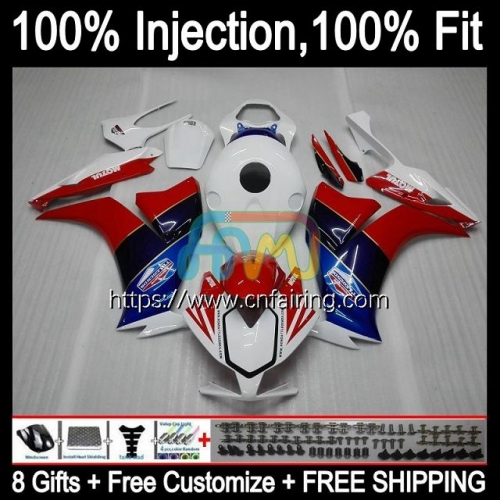 Injection Bodys For HONDA CBR 1000RR 1000CC 1000 RR CC CBR1000RR 12 13 14 15 16 CBR1000 RR Red blue hot 2012 2013 2014 2015 2016 OEM Fairings 85HM.12