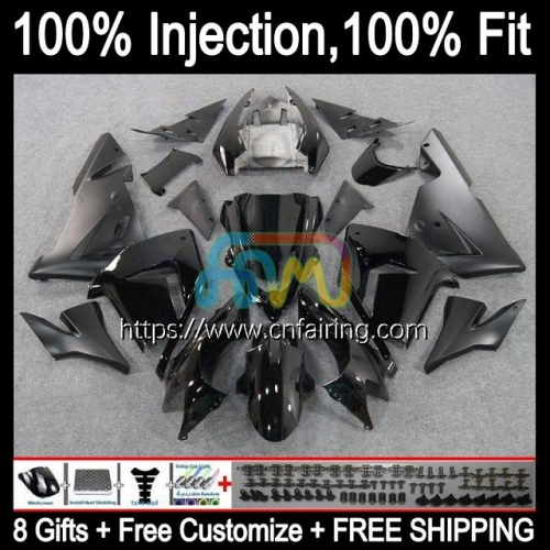 OEM Injection Mold For KAWASAKI NINJA ZX1000 Matte black C ZX 10R 10 R 1000CC 1000 CC Body ZX-10R ZX10R 04 05 ZX1000C 2004 2005 Fairings Kit 89HM.3