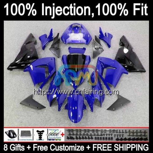 OEM Injection Mold For KAWASAKI NINJA ZX1000 C ZX 10R 10 R 1000CC 1000 CC Body ZX-10R ZX10R 04 05 Blue black ZX1000C 2004 2005 Fairings Kit 89HM.15