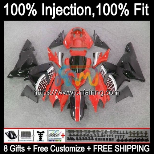 OEM Injection Mold For KAWASAKI NINJA ZX1000 C ZX 10R 10 R 1000CC 1000 CC Body ZX-10R ZX10R 04 05 ZX1000C 2004 2005 Fairings Kit Factory red 89HM.24