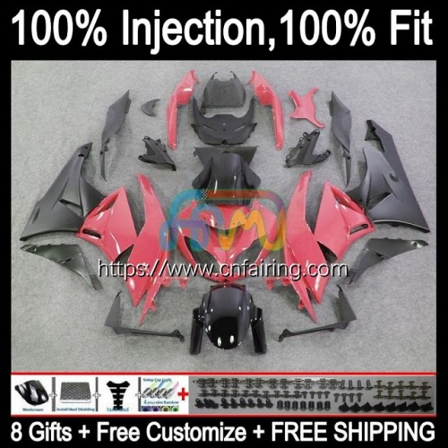 OEM Injection For KAWASAKI NINJA ZX-6R ZX 636 600CC 6R 600 CC 6 R ZX-636 ZX6R 09 10 11 12 Red black ZX600 ZX636 2009 2010 2011 2012 Fairing 91HM.11