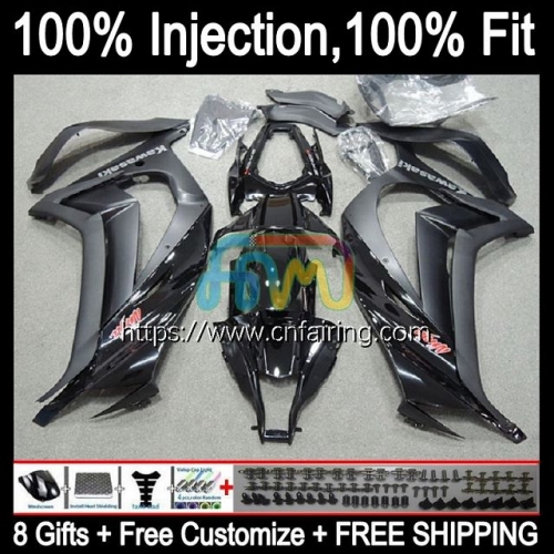 Injection Body For KAWASAKI NINJA ZX 10R 10 R 1000CC 1000 CC ZX-10R All black ZX10R 11 12 13 14 15 ZX1000C 2011 2012 2013 2014 2015 Fairing 94HM.45