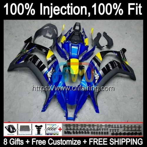 Injection Body For KAWASAKI NINJA ZX 10R 10 R 1000CC 1000 CC ZX-10R ZX10R 11 12 13 14 15 ZX1000C Blue grey 2011 2012 2013 2014 2015 Fairing 94HM.54