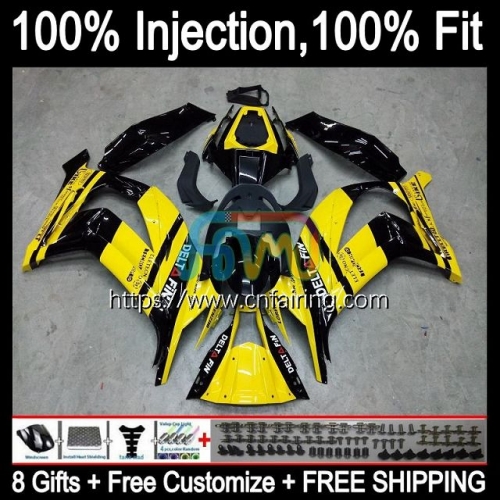 OEM Yellow Black Injection For KAWASAKI NINJA ZX 1000CC 10R 10 R 1000 CC 2011 2012 2013 2014 2015 ZX1000C ZX-10R ZX10R 11 12 13 14 15 Fairing 94HM.78
