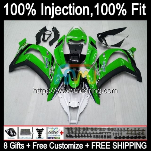 OEM Injection For KAWASAKI NINJA ZX 1000CC 10R 10 R 1000 CC 2011 2012 2013 2014 2015 ZX1000C ZX-10R Green black ZX10R 11 12 13 14 15 Fairing 94HM.70