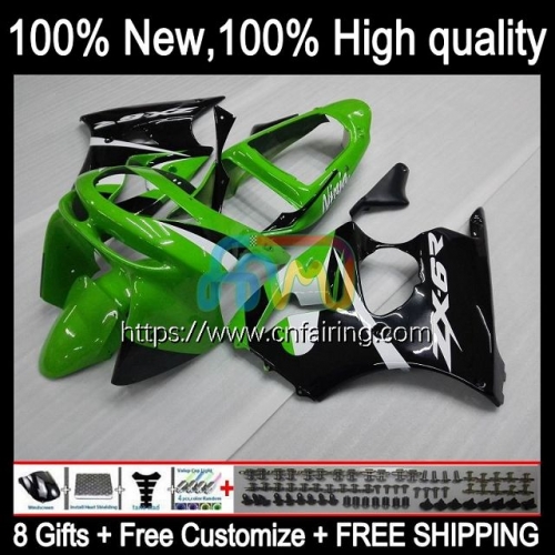 Bodys Kit For KAWASAKI NINJA ZX 636 600CC 600 CC ZX 6R 6 R 1998 1999 Bodywork ZX-6R ZX-636 ZX600C ZX636 ZX600 ZX6R 98 99 Fairing 97HM.48 green black